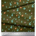 thumbnail image 2 of Soimoi Silk Fabric Egg & Rabbit Animal Fabric Prints by Yard 42 Inch Wide, 2 of 3