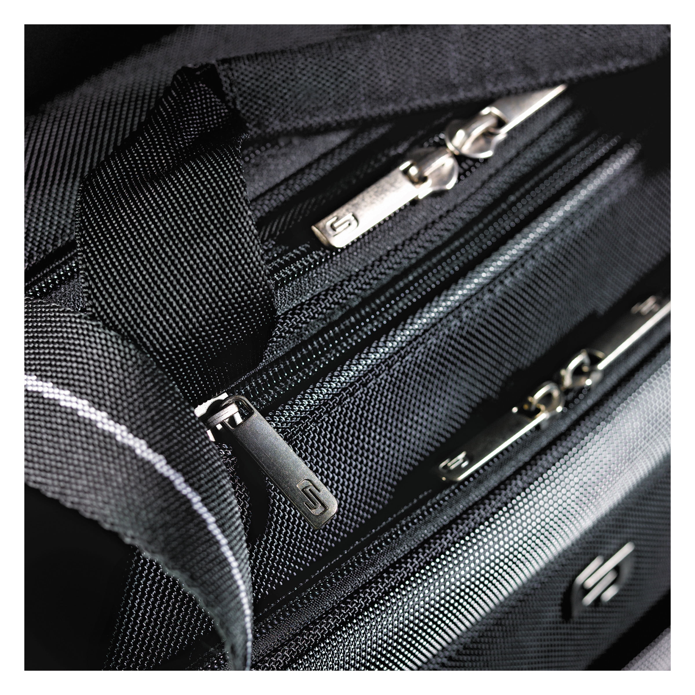 USLCLA3144, US Luggage CheckFast Clamshell Design Laptop Case, 1, Black
