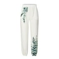 thumbnail image 4 of Pantalones de verano para mujer, informales, cómodos, con bolsillos sueltos, de color sólido Pompotops ulkah939173, 4 of 6
