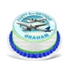 Airplane Edible Cake Image Topper Personalized Picture 8 Inches Round