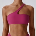 thumbnail image 4 of Sujetador deportivo de un hombro para mujer, Top Push Up, sujetador de Yoga para Fitness, ropa interior, Tops deportivos para mujer, chaleco transpirable para correr, ropa de gimnasio, 4 of 5