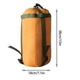thumbnail image 3 of SeekLGT Sleeping Bag 3-4 Season Waterproof Envelope Style Lightweight Portable Hiking Sleeping Bag for Adults and Youth with Compact Compression Carry Case Navy Blue 1x, 3 of 7