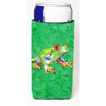

Green Tree Frog Michelob Ultra bottle sleeves For Slim Cans - 12 oz.