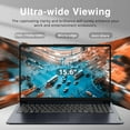 thumbnail image 4 of Lenovo IdeaPad 15.6" FHD Laptop, Intel Pentium Silver N6000 Processor, 12GB RAM, 512GB PCIe SSD, 720P HD Webcam, Dolby Audio, 1 Year Office, Blue, Win 11, 32GB Hotface USB Card, 4 of 5