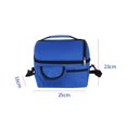 thumbnail image 3 of Bolsa de almuerzo con aislamiento grande Bolsa de preservación del calor Bolsa de refrigeración para mantener la leche materna Caja de almuerzo térmica de doble compartimento yeacher natural, 3 of 7