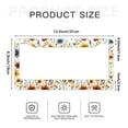 thumbnail image 6 of Watercolor Wildflower Pattern License Plate Frames for Women Men Car Plate Holder Cover Metal Tag Aluminum Car Accessories Front Rear Plate Decor, 6 of 6