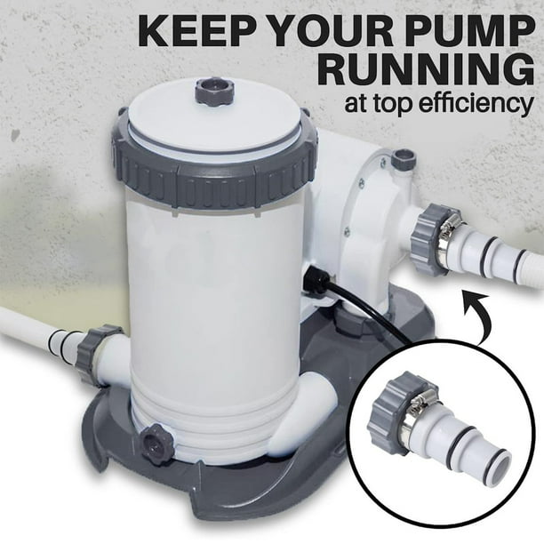 Pool Hose Adapter Clamps Kit Easy Installation Pool Hose Adapter with O