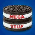 thumbnail image 4 of Oreo Mega Stuf Chocolate Sandwich Cookies Family Size 17.6 oz - Pack of 2, 4 of 5