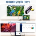 thumbnail image 5 of CY USB4 Type C Male to Female 240W Power 40Gbps Data 8K Video Adapter Low Profile Left Right Angled for NS Phone Laptop, 5 of 7