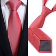 thumbnail image 3 of Corbata Fortunatever 147x8.5 cm Microfibra Roja Hecha a Mano, 3 of 6