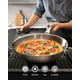thumbnail image 3 of Juego de utensilios de cocina VocVoi Tri-Ply, sartenes de acero inoxidable, 3 of 5