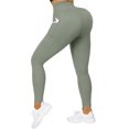 thumbnail image 2 of Leggings For Women Pockets Yoga Workout Pants M-XL, 2 of 3