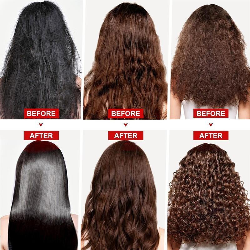 AngeRose Keratin & Collagen Hair Mask, Featuring AngeRose Signature Scent for Deep Repair，Hydration of Dry, Damaged Hair Moisturize, Moisturizing.