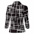 thumbnail image 2 of Vedolay Suit Jackets for Women Solid Color Open Front Plus Size Long Sleeve Office Blazers Jacket,White XL, 2 of 5