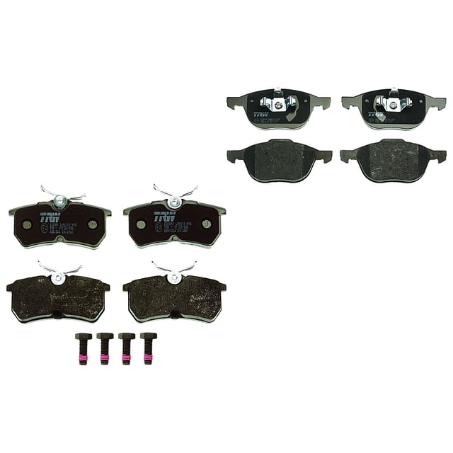 Set Balatas Bajos Metales Focus 2004 A 2007 Ford TRW .