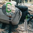 thumbnail image 5 of Unique Bargains 3.5' Spring D Shaped Carabiner Keychain Clip Aluminum Alloy Green, 5 of 7