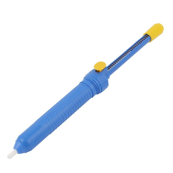 33cm Press Sucking Desolder Removal Vacuum Desoldering Pump Remove Tool Blue