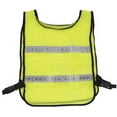 thumbnail image 2 of BikeMaster Reflector Safety Vest , Gender: Mens/Unisex, Primary Color: Gree, 2 of 2