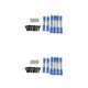 thumbnail image 2 of Matsuzay RC Car Links AR330446 Varillas de Tracción de Amarre de Metal Reemplazo para 1/10 Arrma Senton 4X4, 2 of 6