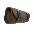 thumbnail image 4 of Dualoai Easy to install front bag hanging bag with 2 luggage mounting straps for luggage Brown, 4 of 9