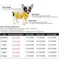 thumbnail image 3 of Chaleco tipo camisa para perro LOPHIPETS 100% algodón acanalado para Chihuahua, 3 of 7