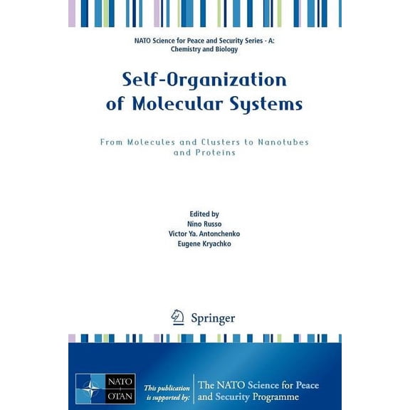 NATO Science for Peace and Security Seri Self-Organization of Molecular Systems: From Molecules and Clusters to Nanotubes and Proteins, (Paperback)