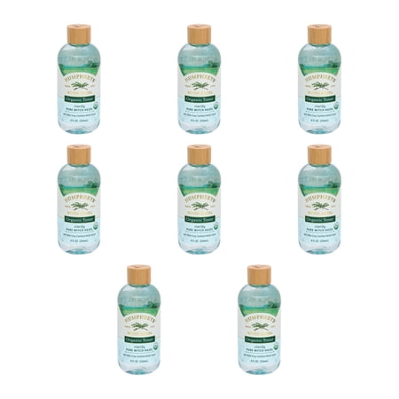 (Pack of 8) Humphreys Toner Facial Witch Hazel 8 Oz