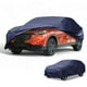 thumbnail image 1 of Unique Bargains 1 Pc Cubierta de automóvil universal impermeable para todo clima, cubierta exterior completa anti-UV 190T-PU azul marino, ajuste para SUV de hasta 181" de longitud, 1 of 5