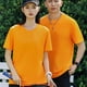 thumbnail image 4 of pstuiky camisetas de hombre, Blusa deportiva informal de color liso con cuello redondo y manga corta elástica para hombre camisas casuales para hombre xl, 4 of 6