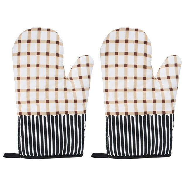 Shisuyan 2 Pcs Mitaines de Four en Coton Résistantes à la Chaleur pour les Amateurs de Cuisine