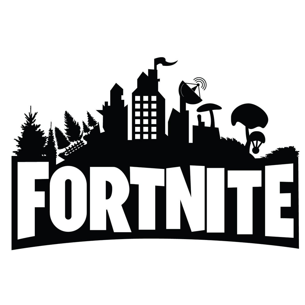 Vinyl Adhesive Stick And Peel Fortnite Game Wall Art Decal 10" x 20