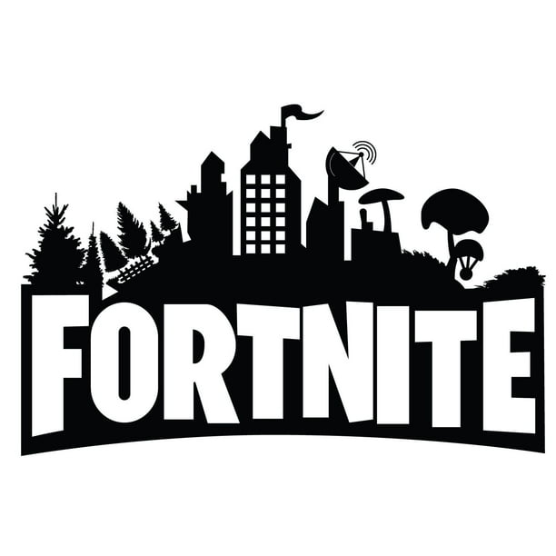 Vinyl Adhesive Stick And Peel Fortnite Game Wall Art Decal 10" x 20