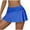 Blue, variant on Maoxin Womens Skirts Fashion Women Summer Casual Solid Split line Sports Yoga Mini Skirt ,Black,M