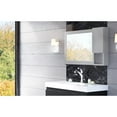 thumbnail image 2 of Bellaterra Home Mirror Cabinet-wood-gray-right opening, 2 of 2