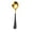 Black+Gold-1PC, variant on Cterwk Stainless Steel Long Handled Soup Spoons, Silver, 6 Pcs, 6.3 Inches
