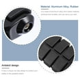 thumbnail image 3 of Weiweiguan 1 Pair Motorcycle Foot Pegs Aluminum Replaceable Foot Pedals Modification Parts, 3 of 6
