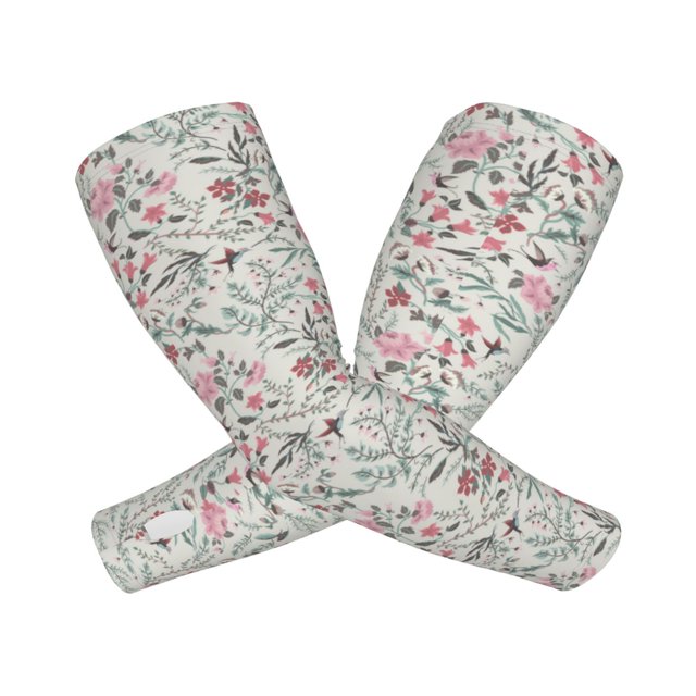Balery Fairy Floral Mangas Refrescantes para Brazos para Hombre y Mujer – Transpirables y Absorbentes de Humedad para Mujeres, Hombres y Niños