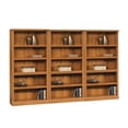 thumbnail image 1 of Sauder Select Triple 5 Shelf Wall Bookcase in Abbey Oak, 1 of 1