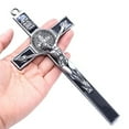 thumbnail image 6 of Church Relics Jesus On The Stand Cross Wall Crucifix Antique Home Chapel Decor Christ Cross Pendant Religion Pray Decoration, 6 of 9