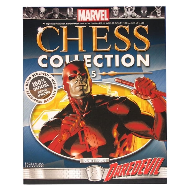 Set de ajedrez Eaglemoss Marvel Collection Daredevil Pawn