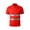 Red, variant on TOMVIGX Men's Polo Shirts Short Sleeve Reflective High Visibility Safety Moisture Wicking Shirts Outdoor Night Running Cycling Breathable Quick Dry Workout Shirts Black L