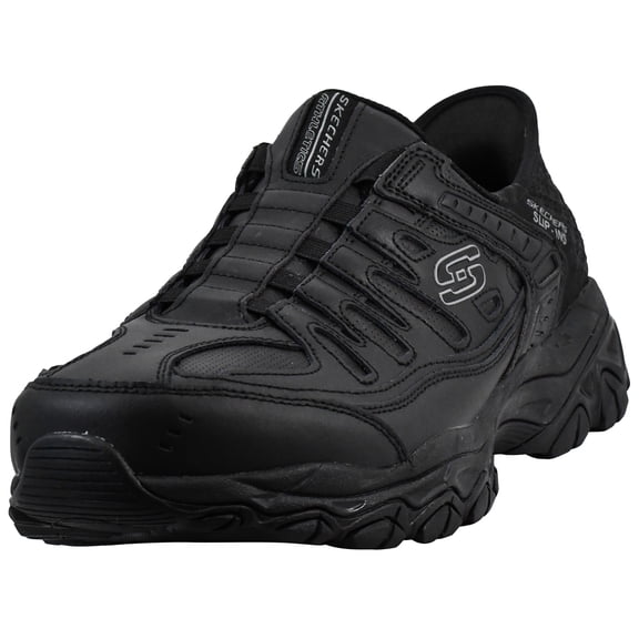 Skechers Mens Slip on Sneakers Walking Shoes Slip-Ins After Burn M.fit Grill Captain