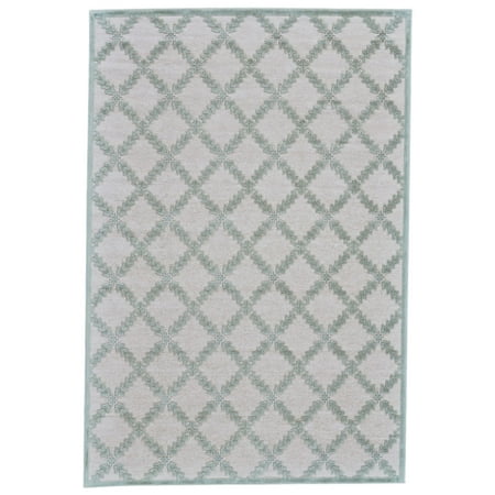 Soho-Mah Transitional Diamond 5 -3 x 7 -6 Area Rug