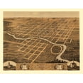 thumbnail image 2 of Ruger 14x12 White Modern Wood Framed Museum Art Print Titled - Pontiac Illinois - Ruger 1869, 2 of 4
