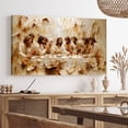 thumbnail image 3 of Cuadro Ultima Cena En Lienzo Canvas Opción De Marco Flotante, 3 of 4