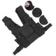 thumbnail image 3 of Bolsa táctica frontal de transporte ANGGREK para walkie talkie Negro, 3 of 8
