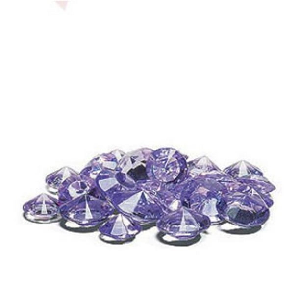 Weddingstar 9182-19 Confettis en Forme de Diamant Acrylique - Lilas
