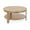 Natural, variant on Kate and Laurel Foxford Tiered Round Coffee Table, 34 x 34 x 17, Natural Brown, Transitional Two-Tier Circle Living Room Table with Storage and Resilient Wood Construction