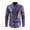Purple, variant on Afdoent Men's Casual Shirts 2025 Summer Male Fashion Trend Is Collared Glossy Long Sleeve Shirt Vacation Summer Beach Shirts