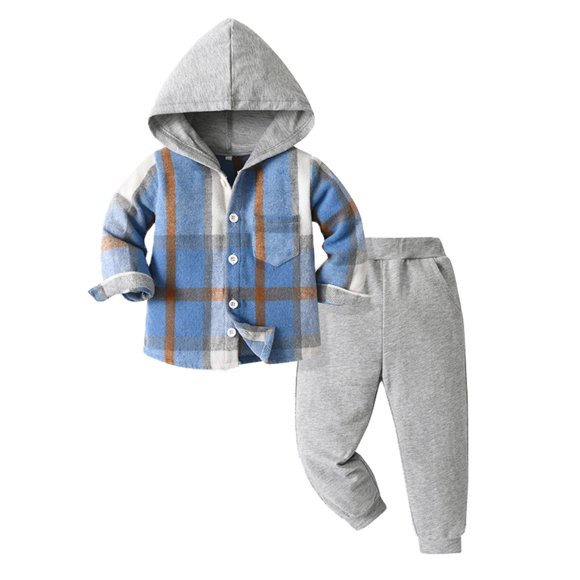 2025 Toddler Boys s Long Bow Tie Outfits for Boys Sleeve Casual Plaid Prints Boys Outfits Gentleman Hooded Tops Holiday Mamas Boy Outfit 4T Shirts T-Shirt Pants Boy Beach Outfit